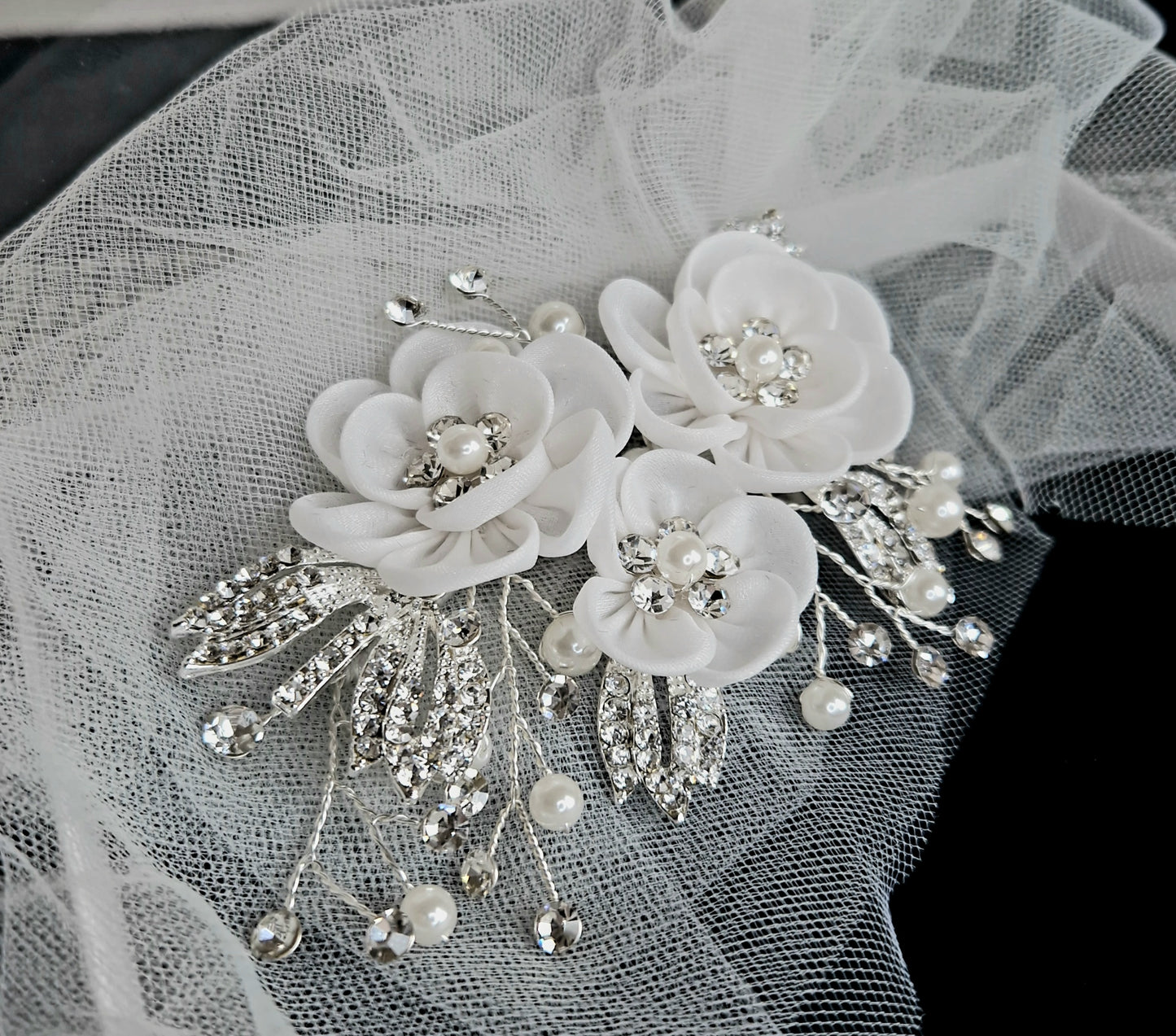 Headpiece Clip Flower