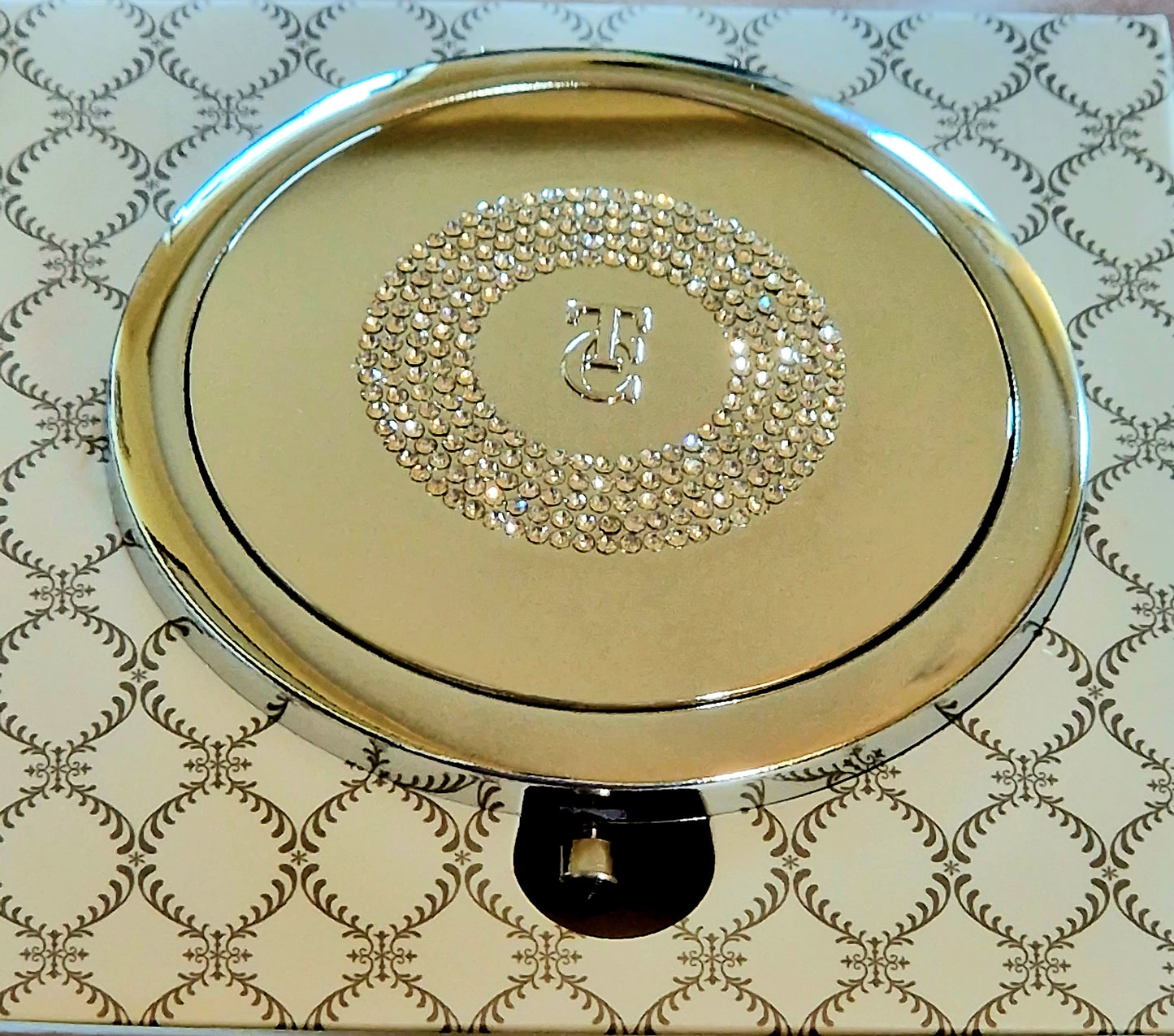 Mirror Compact Glam Sparkle