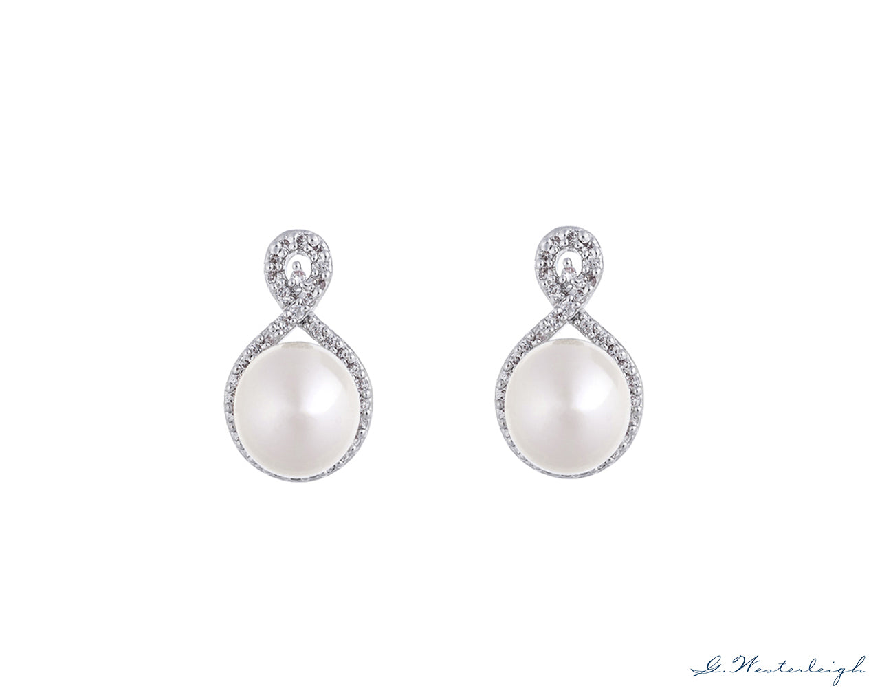 Earrings Pearl Sparkle