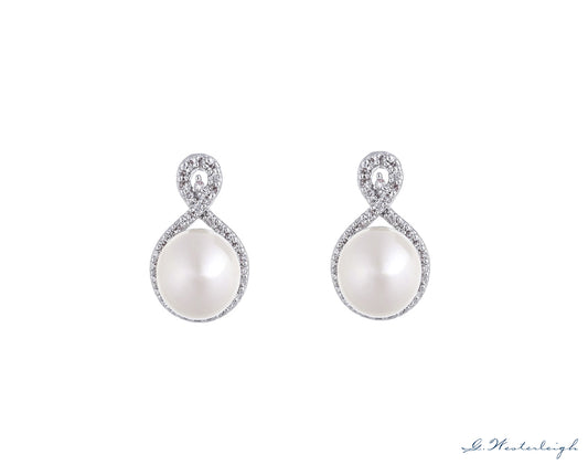 Earrings Pearl Sparkle