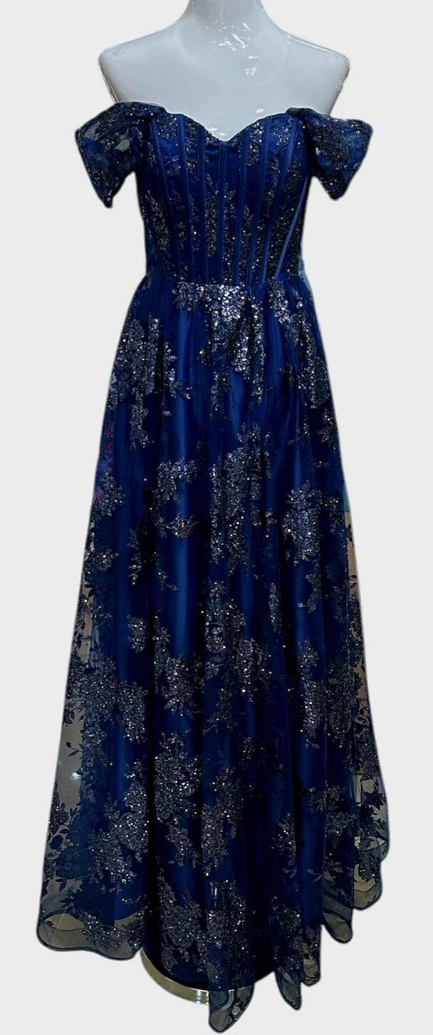 Dress Evening Gown Sparkle